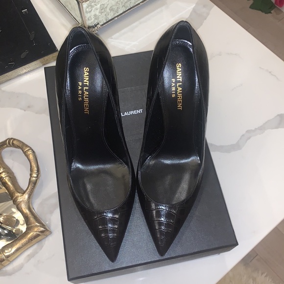 ❌SOLD❌ YSL Opyum Black Heels brand new - Picture 4 of 8